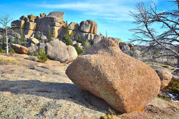 Vedauwoo Rocks Art Print featuring the photograph Vedauwoo Rocks #45 by Ray Mathis