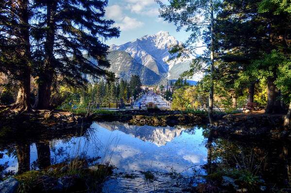 Banff Alberta Canada Art Print featuring the photograph Banff Alberta Canada #56 by Paul James Bannerman