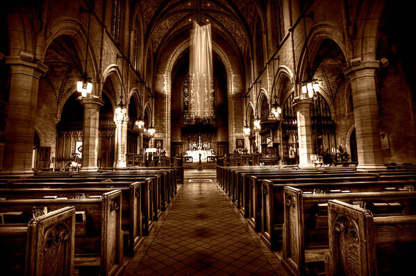 Mn Church Art Print featuring the photograph Saint Marks Episcopal Cathedral #1 by Amanda Stadther