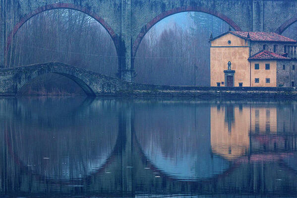 Bridge Art Print featuring the photograph Untitled #9 by Massimo Della Latta