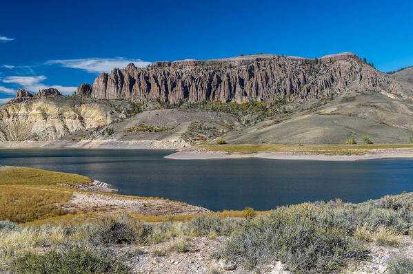 Lake Art Print featuring the photograph A Colorful Colorado Lake by Willie Harper