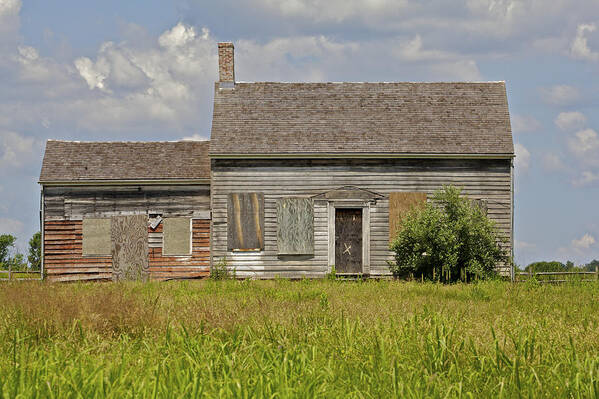 Abandon Art Print featuring the photograph Abandon Farm Home by David Letts
