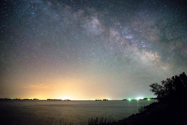 Colorado Art Print featuring the photograph Across The Lake Into The Sky by James BO Insogna