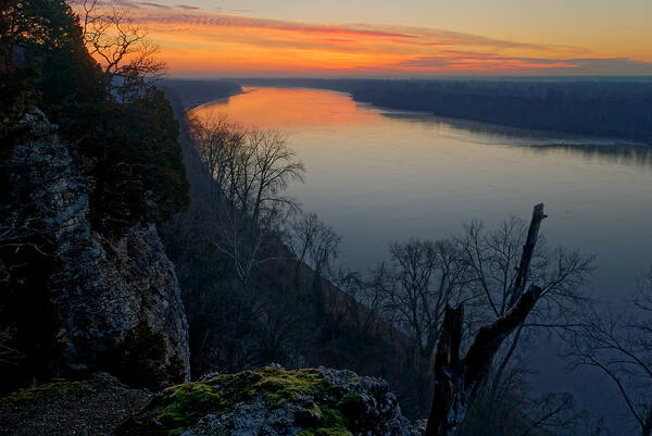 2007 Art Print featuring the photograph Across the Wide Missouri by Robert Charity