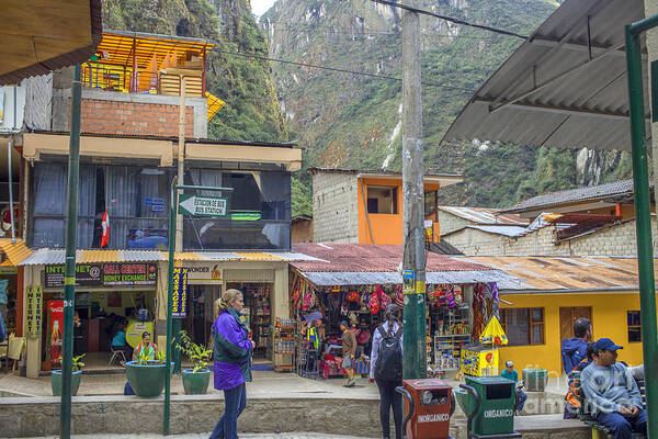 Peru Art Print featuring the photograph Aguas Calientes by Patricia Hofmeester