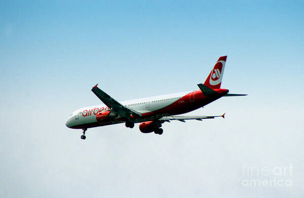 Airplane Art Print featuring the photograph Air Berlin by Doc Braham