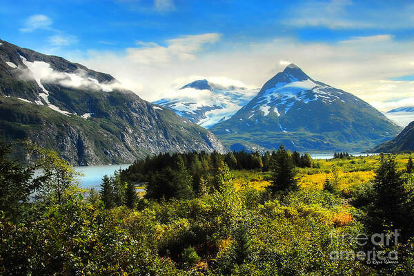 Alaska Art Print featuring the photograph Alaska In All Her Glory by Dyle  Warren