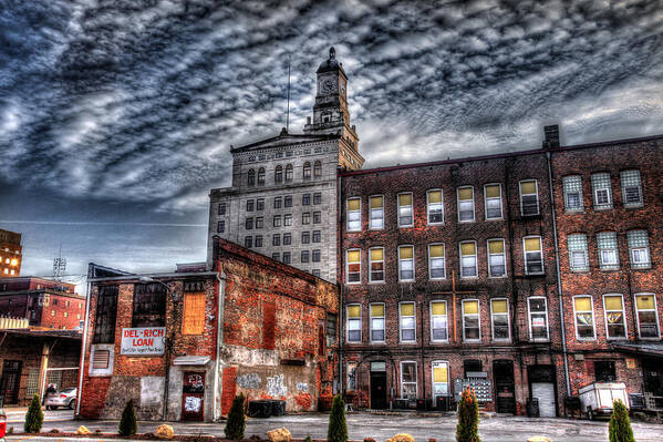 Davenport Art Print featuring the photograph Alley View by Ray Congrove