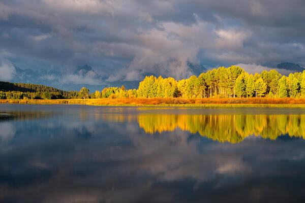 Ox Bow Bend Art Print featuring the photograph Amazing Morning by Joseph Rossbach