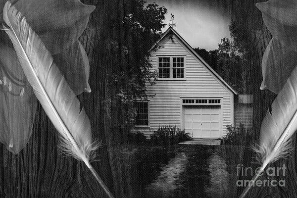 House Art Print featuring the photograph American Dream II by Edward Fielding
