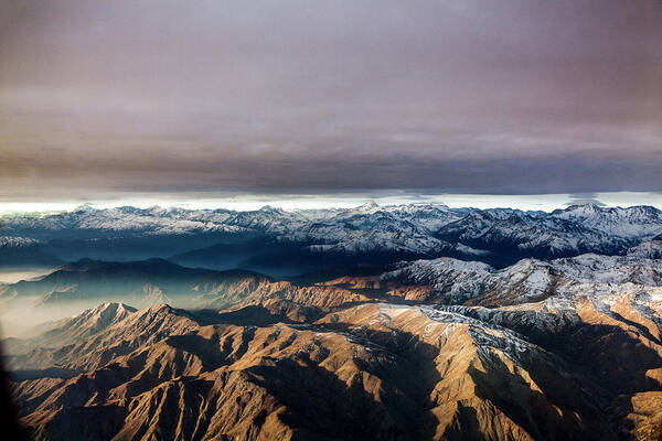 Scenics Art Print featuring the photograph Andes, East Of Santiago Chile by Matt Mawson