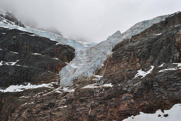  Art Print featuring the photograph Angel Glacier by Jim Hogg