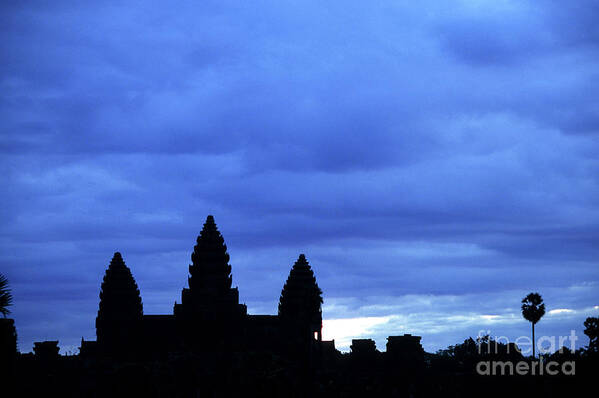 Angkor Wat Art Print featuring the photograph Angkor Wat Sunrise 01 by Rick Piper Photography
