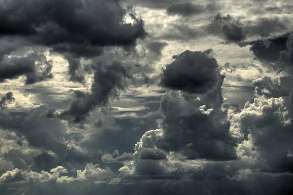 Sky Art Print featuring the photograph Angry Sky 02 by Phil And Karen Rispin