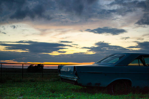 Sunset Art Print featuring the photograph Another Ford Sunset by Hillis Creative