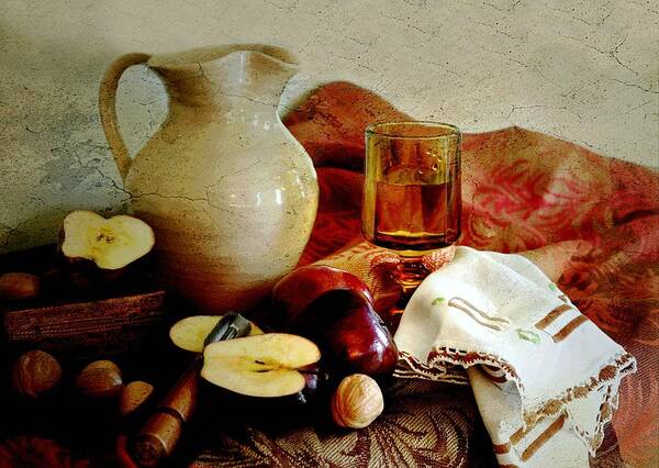 Classic Still Life Art Print featuring the photograph Apples Today by Diana Angstadt