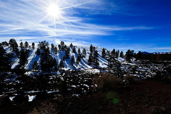 Landscape Art Print featuring the photograph Arizona Mountain Scene by Ben Graham