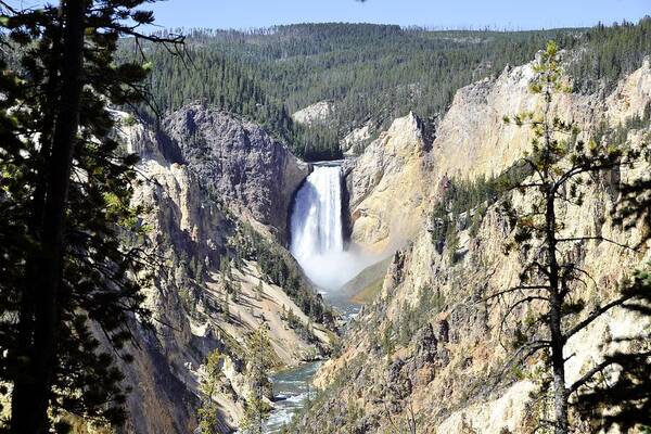 Waterfall Art Print featuring the photograph Artist's Point by Bill Hosford