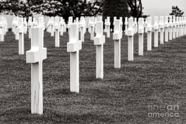 Normandy Art Print featuring the photograph At Normandy by Olivier Le Queinec
