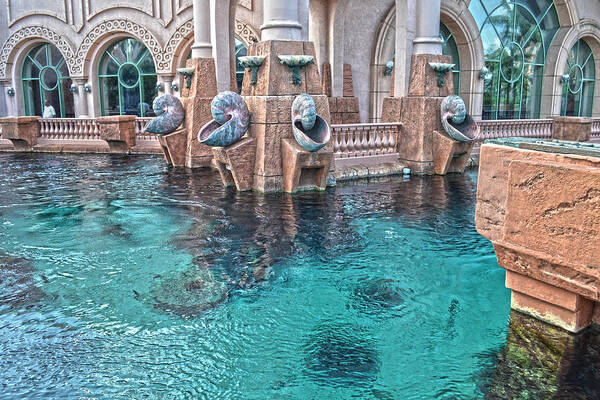 Atlantis Art Print featuring the photograph Atlantis resort in the Bahamas by Timothy Lowry