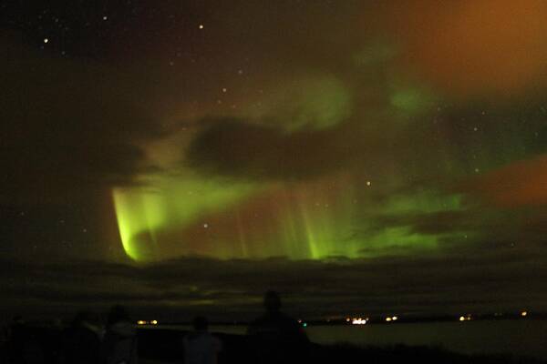 Aurora Borealis Art Print featuring the photograph Aurora Borealis by Charlotte Green