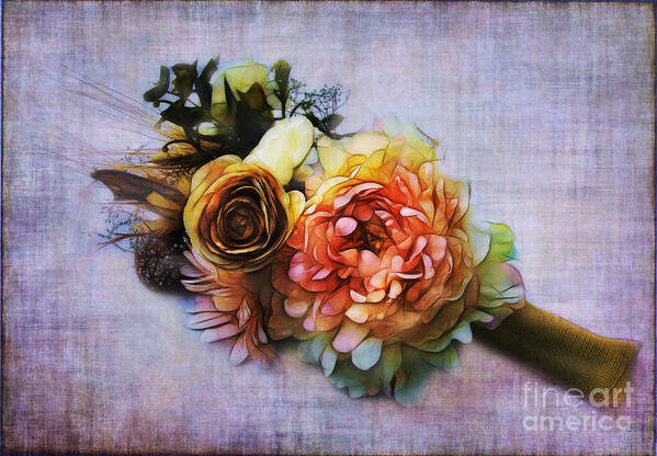 Bouquet Art Print featuring the photograph Autumn Bouquet by Judi Bagwell