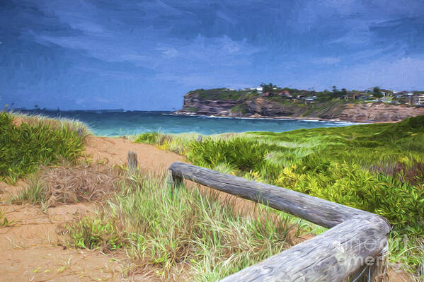 Avalon Beach Art Print featuring the photograph Avalon Beach by Sheila Smart Fine Art Photography