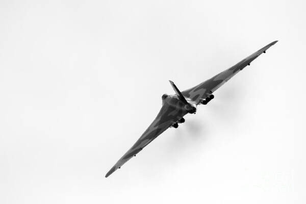 Vulcan Bomber Art Print featuring the photograph Avro Vulcan XH558 by Airpower Art