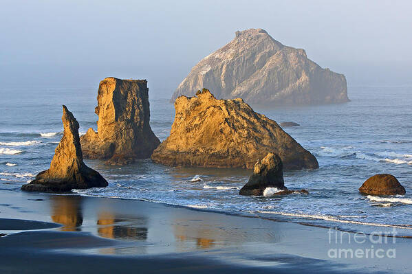 Bandon Art Print featuring the photograph Balcony View by Bill Singleton