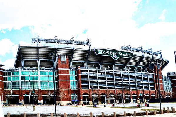 Baltimore Art Print featuring the photograph Baltimore Ravens - M and T Bank Stadium by Bill Cannon