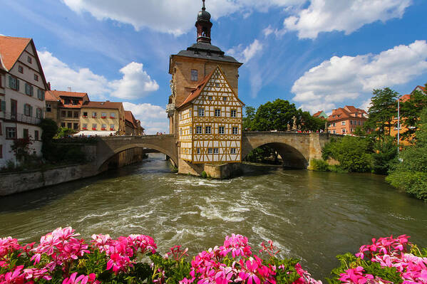 Bamberg Art Print featuring the photograph Bamberg Bridge by Jenny Setchell