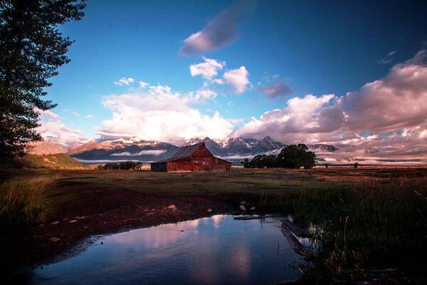 Mormons Row Art Print featuring the photograph Barn by Scott McKay