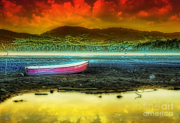 Before The Tide Art Print featuring the photograph Before the Tide by Mo T