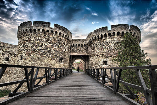 Belgrade Art Print featuring the photograph Belgrade Castle by Okan YILMAZ