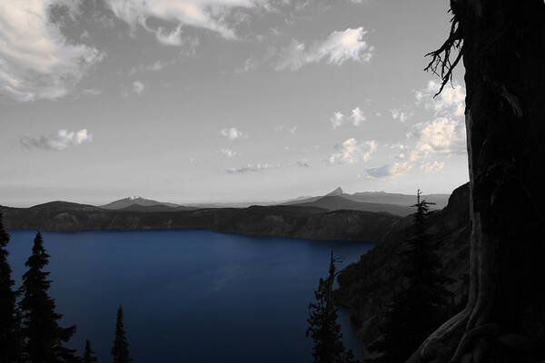 Dylan Punke Art Print featuring the photograph Blue Lookout by Dylan Punke