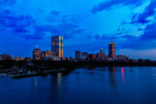 Longfellow Bridge Art Print featuring the photograph Boston Evening by Rick Berk