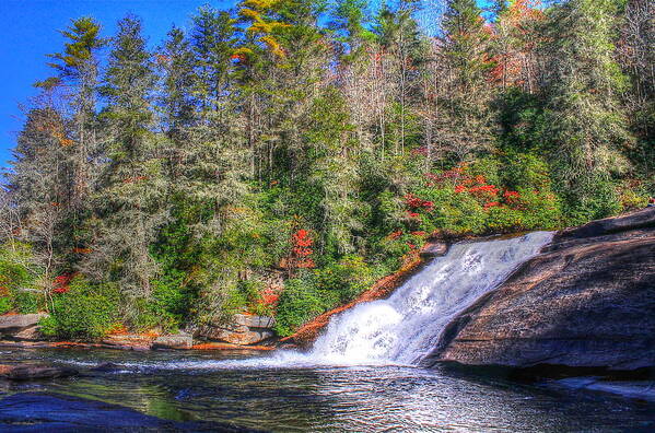 Water Art Print featuring the photograph Bridal Veil Falls by Albert Fadel