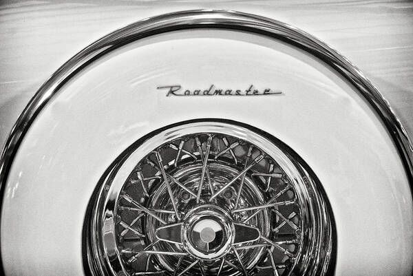 Iphoto Original Art Print featuring the photograph Buick Spare by Paul Barkevich