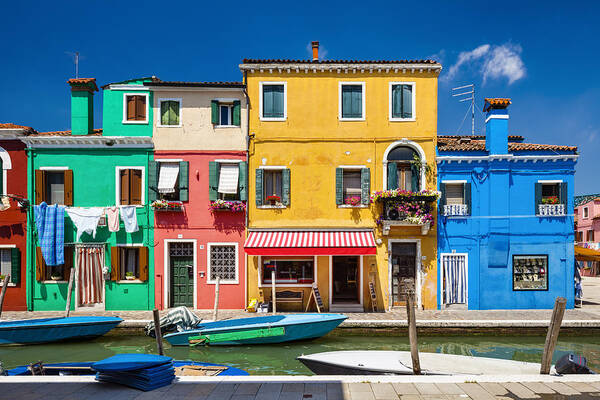 Arch Art Print featuring the photograph Burano by Jorg Greuel
