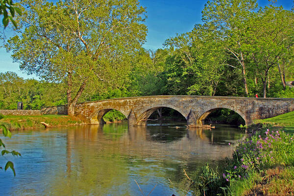 Bridge Art Print featuring the photograph Burnside Bridge #3 by Andy Lawless