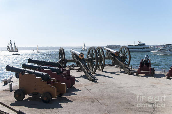 San Diego Art Print featuring the photograph Cannonade by Brenda Kean