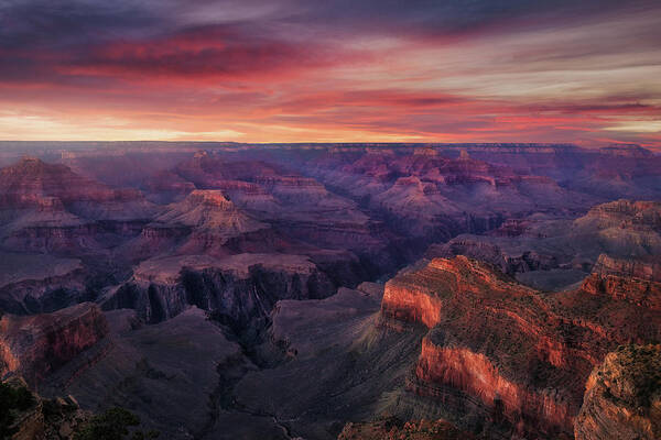 Colorado Art Print featuring the photograph Canyon On Fire by Carlos F. Turienzo