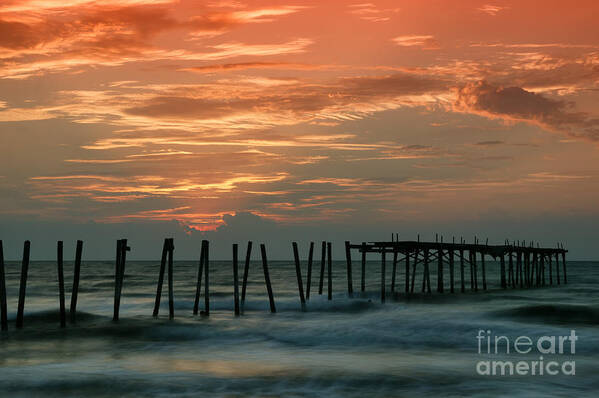 Ocean Art Print featuring the photograph Cape May by Nicki McManus