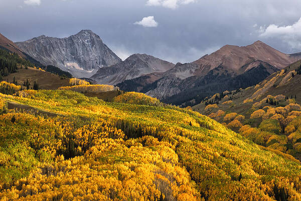 Capitol Peak Art Print featuring the photograph Capitol Peak in Snowmass Colorado by Ronda Kimbrow
