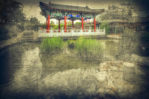 Bendigo Art Print featuring the photograph Chinese Gardens by Wayne Sherriff