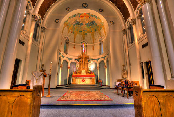 Mn Churches Art Print featuring the photograph Church Of All Saints by Amanda Stadther