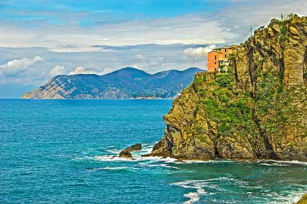 Ocean Art Print featuring the photograph Cinque Terre 1 by Will Wagner