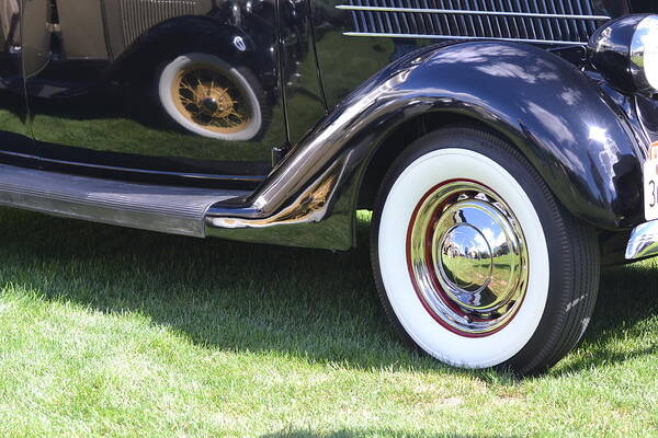 Car Art Print featuring the photograph Classic Wheels by Bill Mock