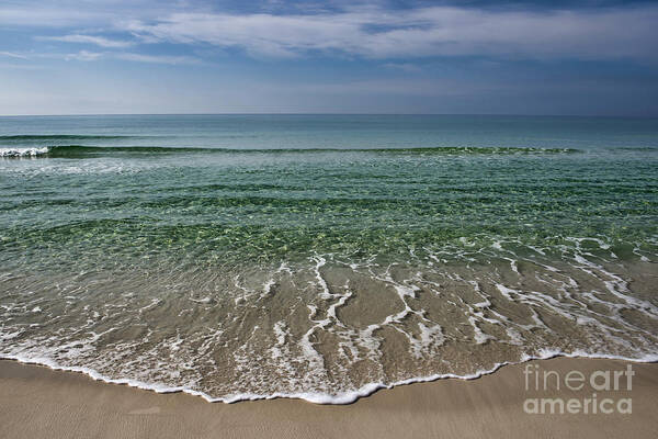 The Beach Art Print featuring the photograph Clear Water by David Arment