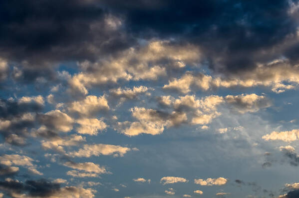Sky Art Print featuring the photograph Clouds by Sotiris Filippou